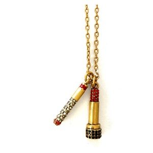 Marc Jacobs Lipstick Necklace